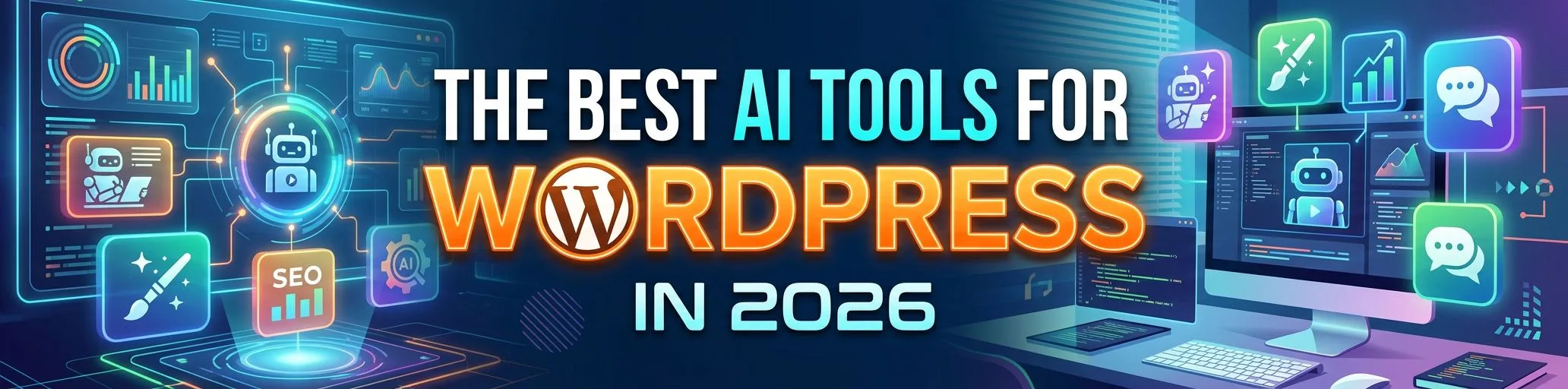 The best AI tools for WordPress in 2026: SaaS writers, WP plugins, social schedulers, and all-in-one engines — and who should pick which. /content-architect-blog/posts/best-ai-tools-for-wordpress-2026/feature.webp